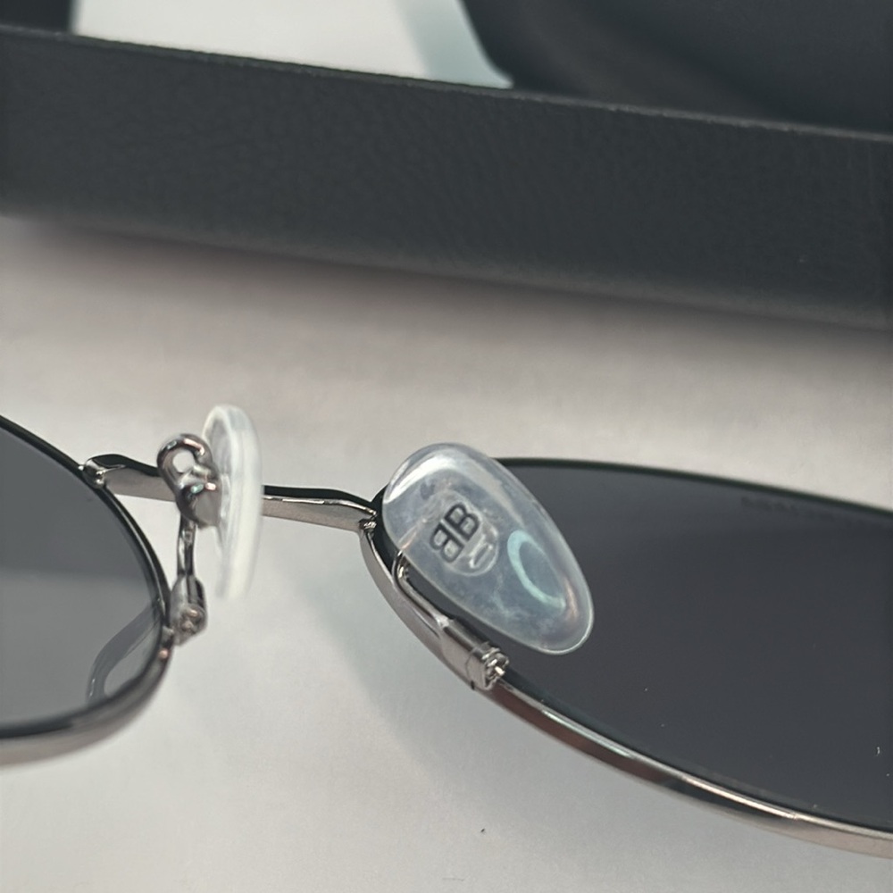 New Authentic Balenciaga™ BB0059SK 003 57 - Ruthenium - Picture 13 of 17